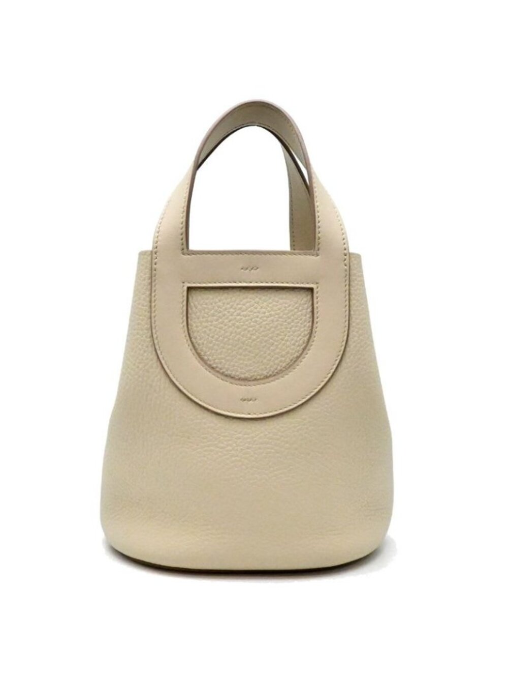 Hermes Bolide Beige Leather Handbag